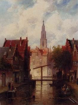 unknow artist European city landscape, street landsacpe, construction, frontstore, building and architecture. 139 oil painting picture